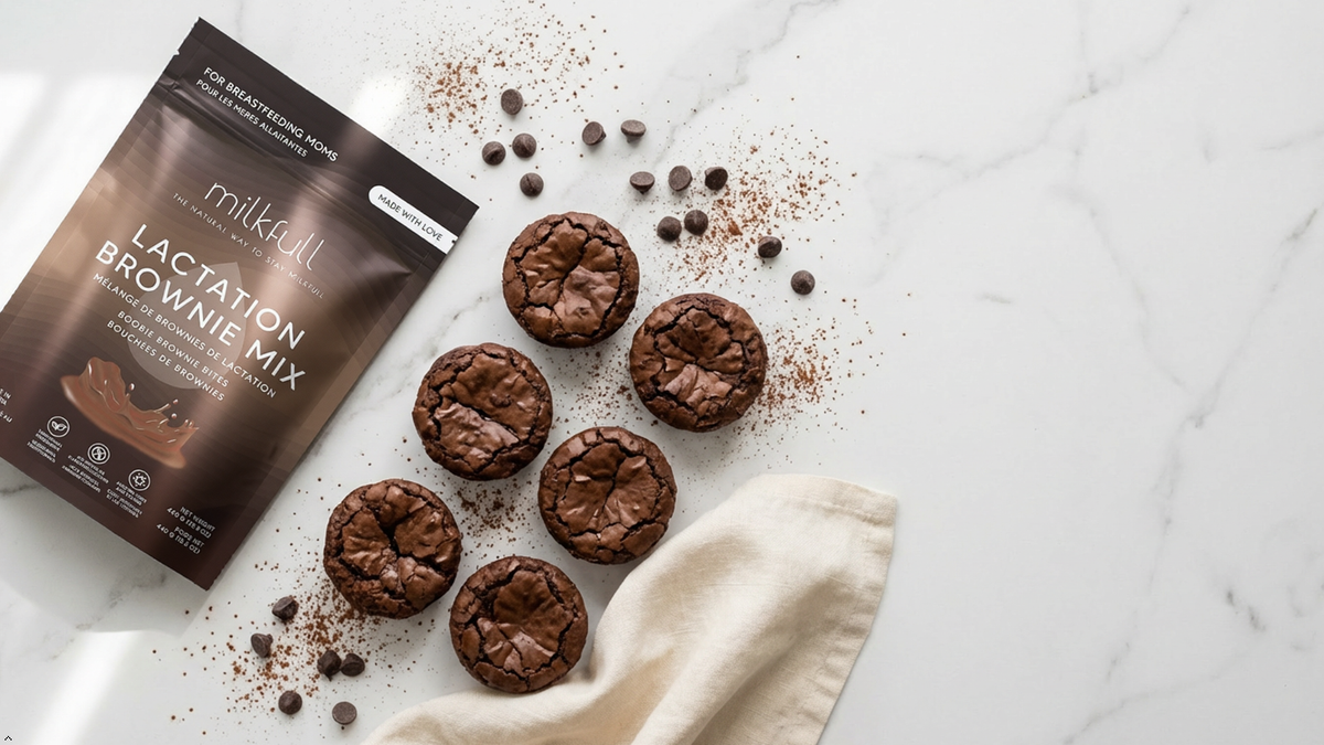 Milkfull™ Organic Brownie Mix for Breastfeeding Moms
