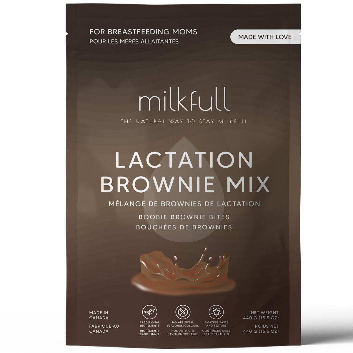 Milkfull™ Organic Brownie Mix for Breastfeeding Moms