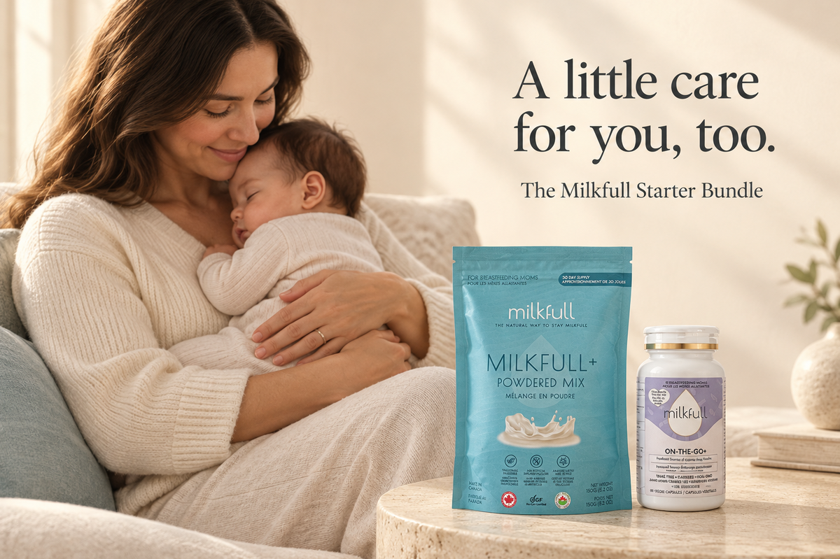 Milkfull Starter Bundle – Milkfull+ Powder & On-the-Go+ Capsules