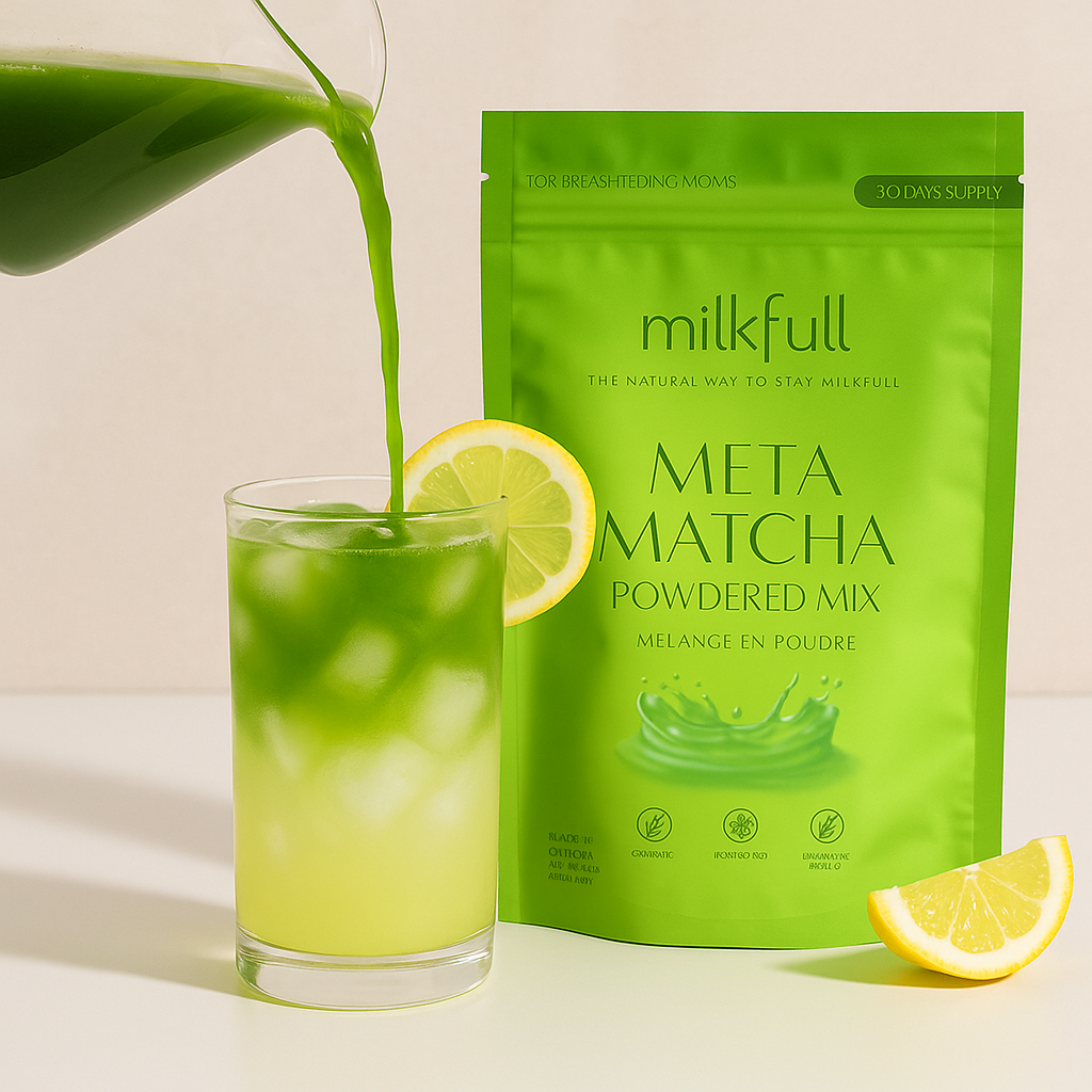 Milkfull™ Organic Meta Matcha  Dairy Free Postpartum Superfood Matcha Latte Blend