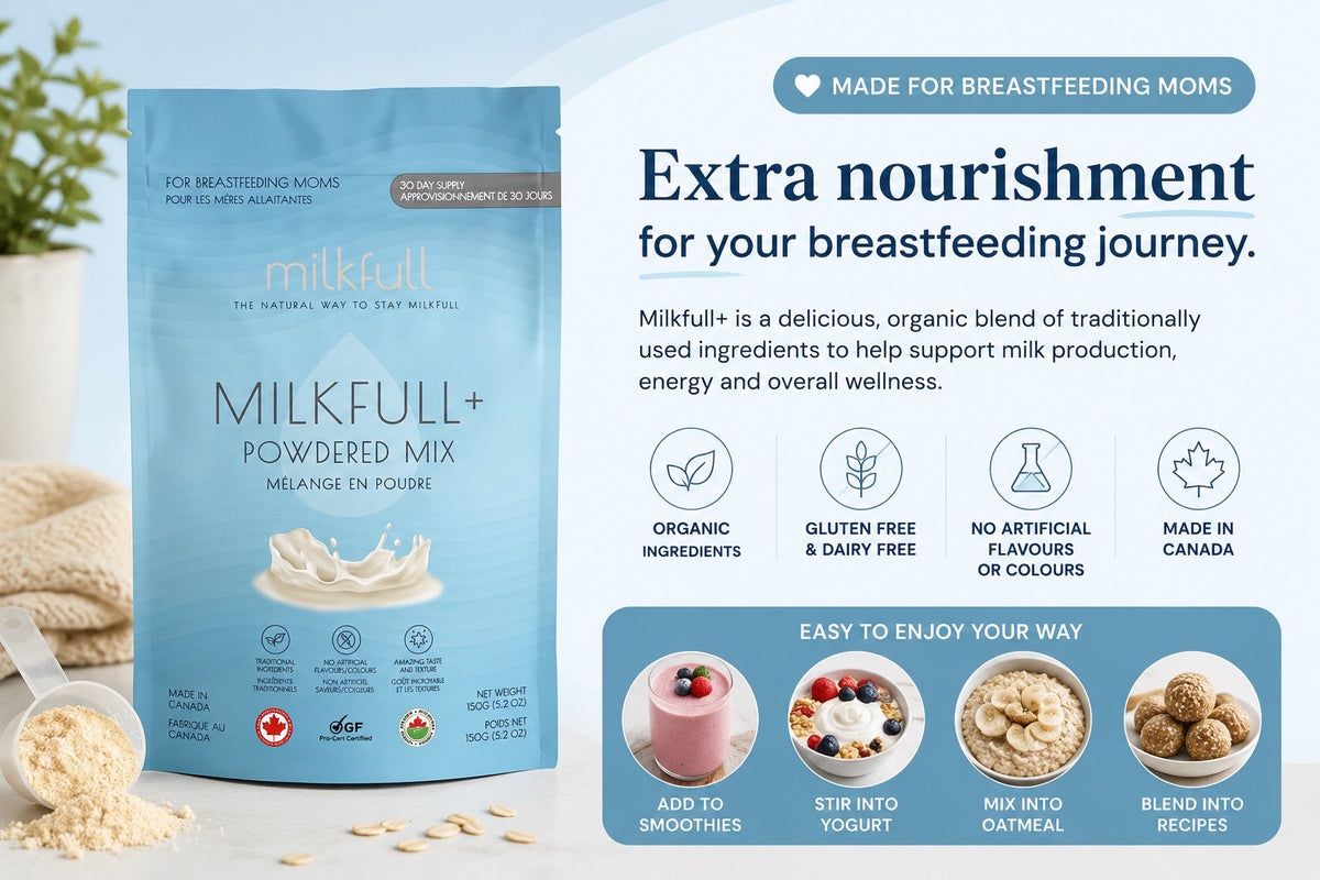 Milkfull+ Organic Powdered Mix – 150 g