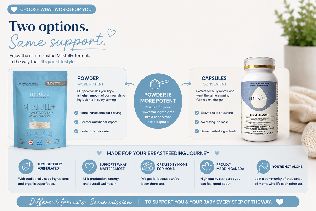 Milkfull+ Organic Powdered Mix – 150 g