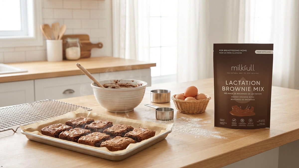 Milkfull™ Organic Brownie Mix for Breastfeeding Moms