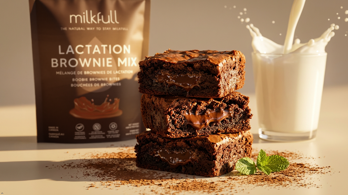 Milkfull™ Organic Brownie Mix for Breastfeeding Moms