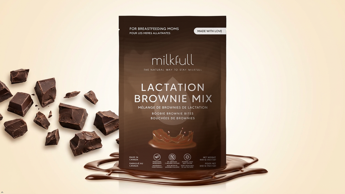 Milkfull™ Organic Brownie Mix for Breastfeeding Moms